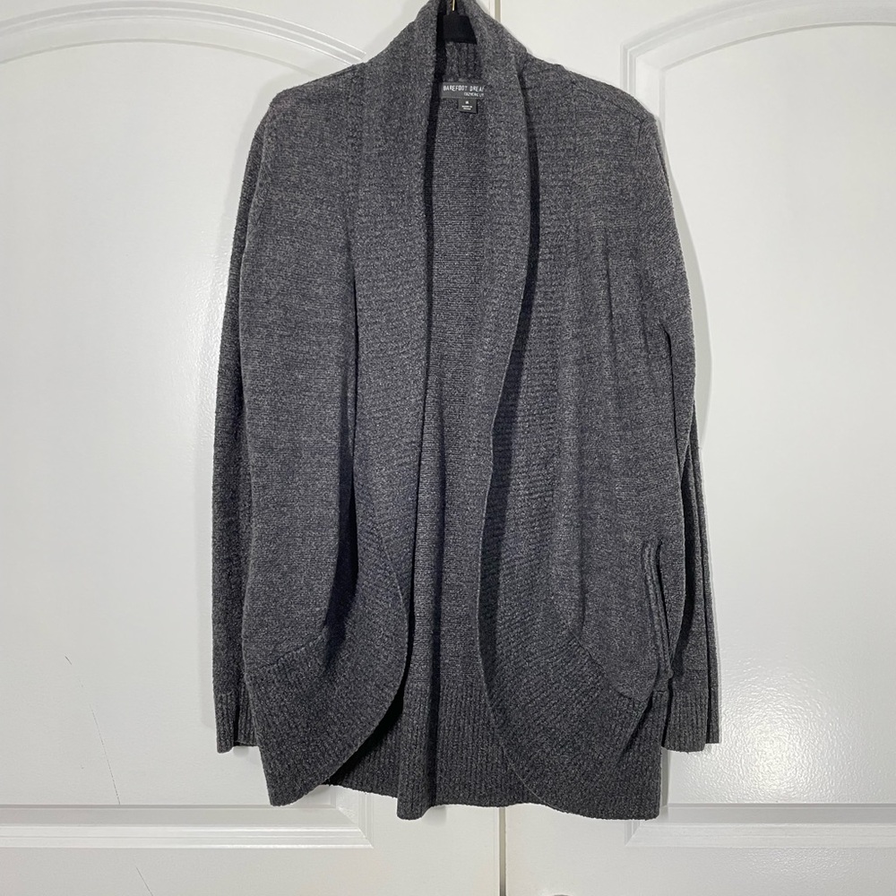 Barefoot Dreams The Cozy Chic Lite Circle Cardigan size M - Picture 4 of 9